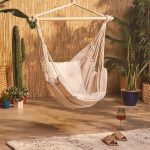 Hanging Chair Outdoor - Beige Garden Swing Seat & Hammock Chair - Image 9