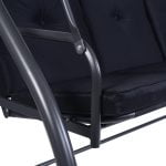 3 Seater Garden Swing Chair, Convertible Outdoor Hammock Bench Chair - Image 8